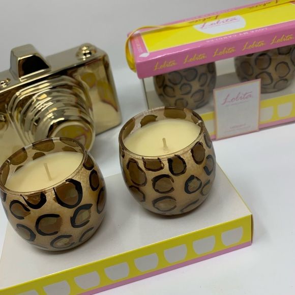 Lolita Other - LEOPARD Lolita Candles Four 4oz champagne scent